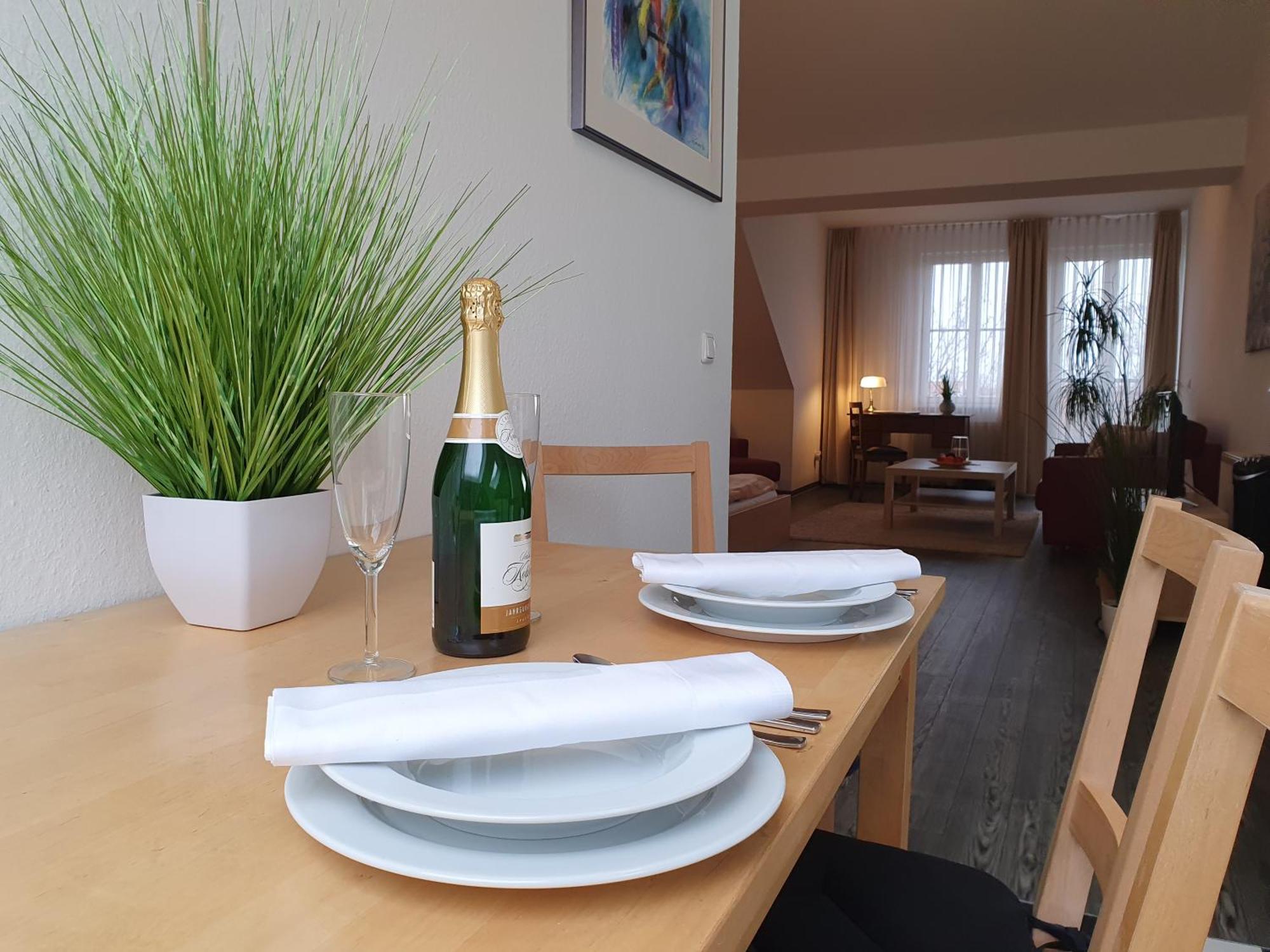 לייפציג Apartmenthaus Feuerbach מראה חיצוני תמונה