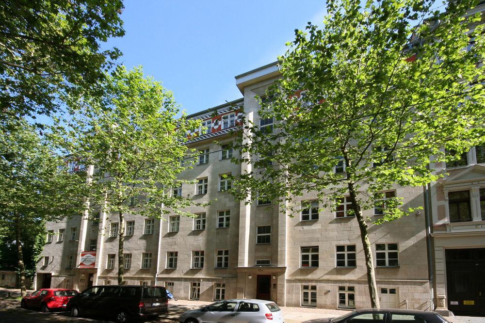 לייפציג Apartmenthaus Feuerbach מראה חיצוני תמונה